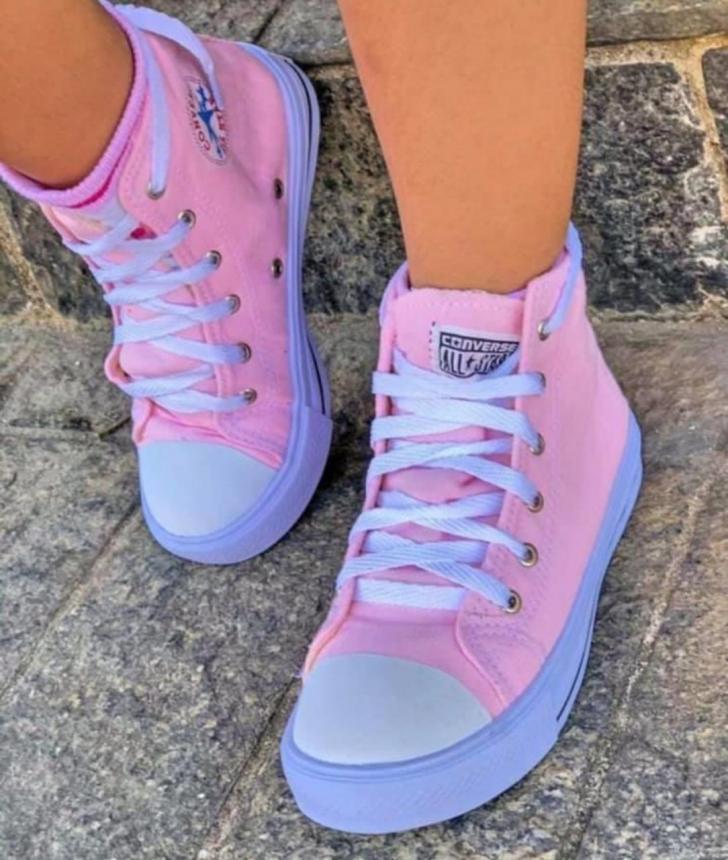 BOTINHA ALLSTAR ROSA JUVENIL 199-25-1 - MX Vendas Online