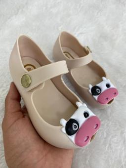 SAPATILHA BABY VAQUINHA BEGE - Código 1067-1