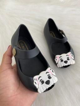 SAPATILHA BABY CACHORRINHO PRETO - Código 1098-1