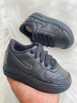 TENIS AIRFORCE BABY PRETO - Código 1484-1