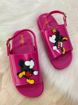 SANDALIA JUVENIL MAR SANDAL BEIJO MICKEY MINIE PINK - Código 1534-1