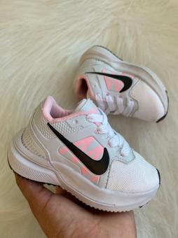 TENIS BABY NIKE ZOOM BRANCO/ROSA - Código 1544-1