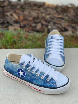 ALLSTAR ADULTO CAPITAO AMERICA JEANS - Código 1630-1