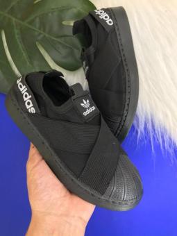 SLIP ON ADIDAS BABY NOVO PRETO/PRETO - Código 1730-1