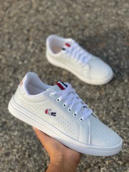 SAPATENIS LACOSTE SOCIAL BRANCO - Código 1970-1