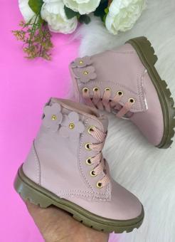 COTURNO BABY ROSE FLORZINHAS - Código 2106-1