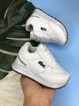 TENIS BABY LACOSTE BRANCO ESPORTIVO - Código 2154-1
