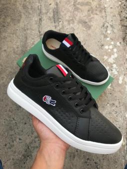 SAPATENIS LACOSTE SOCIAL PRETO - Código 2166-1