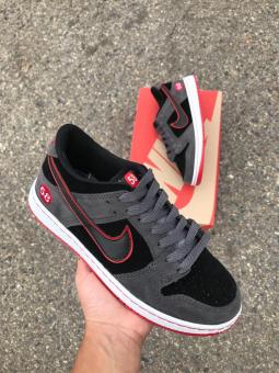 TENIS ADULTO DUNK 58 GRAFITE /VERMELHO - Código 2214-1