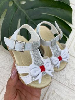 PAPETE BABY LACO GLITER BRANCO - Código 2291-1