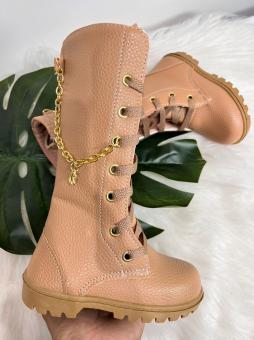 COTURNO BABY CANO ALTO NUDE CORRENTE - Código 2395-1