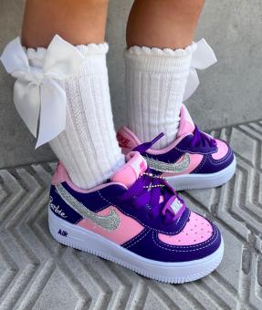 TENIS AIRFORCE BABY ROXO BARBIE - Código 2435-1