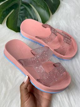 PAPETE  JUVENIL GLITER ROSE - Código 2488-1