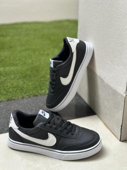 TENIS ADULTO NIKE SHOT PRETO/BRANCO - Código 2623-1