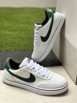 TENIS ADULTO NIKE SHOT BRANCO/VERDE - Código 2625-1