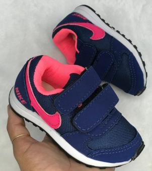 NIKE BABY 2 VELCROS AZUL/ROSA - Código 276-1