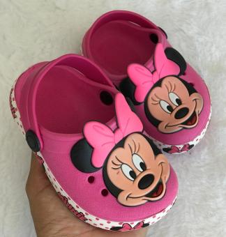 CROCK BABY CARAO MINIE PINK FECHADO - Código 433-1