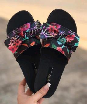 BEACH ADULTO LACO FLORAL VERDE - Código 470-1