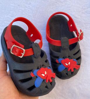 CROCK ABERTO HOMEM ARANHA AZUL - Código 525-1