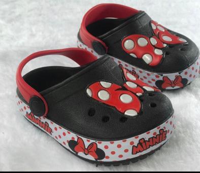 CROCK BABY LACO MINIE PRETO FECHADO - Código 654-1