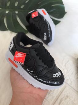 TENIS BABY NIKE JUS DO IT PRETO - Código 850-1