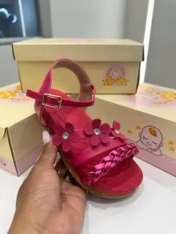 PAPETE JUVENIL FLORES PINK - Código 2793-1