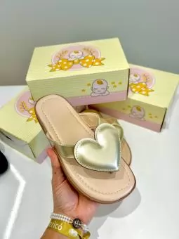 RASTEIRA JUVENIL CORACAO FRENTE DOURADO - Código 2920-1